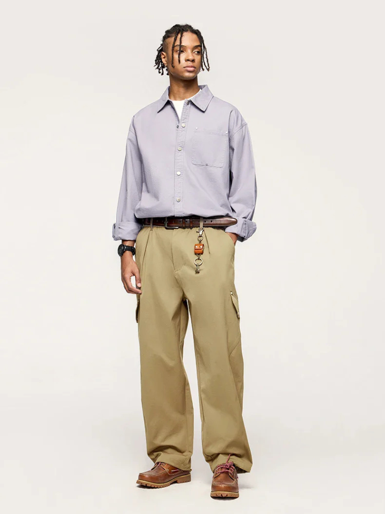 Paper Straight Elegance Cargo Pants