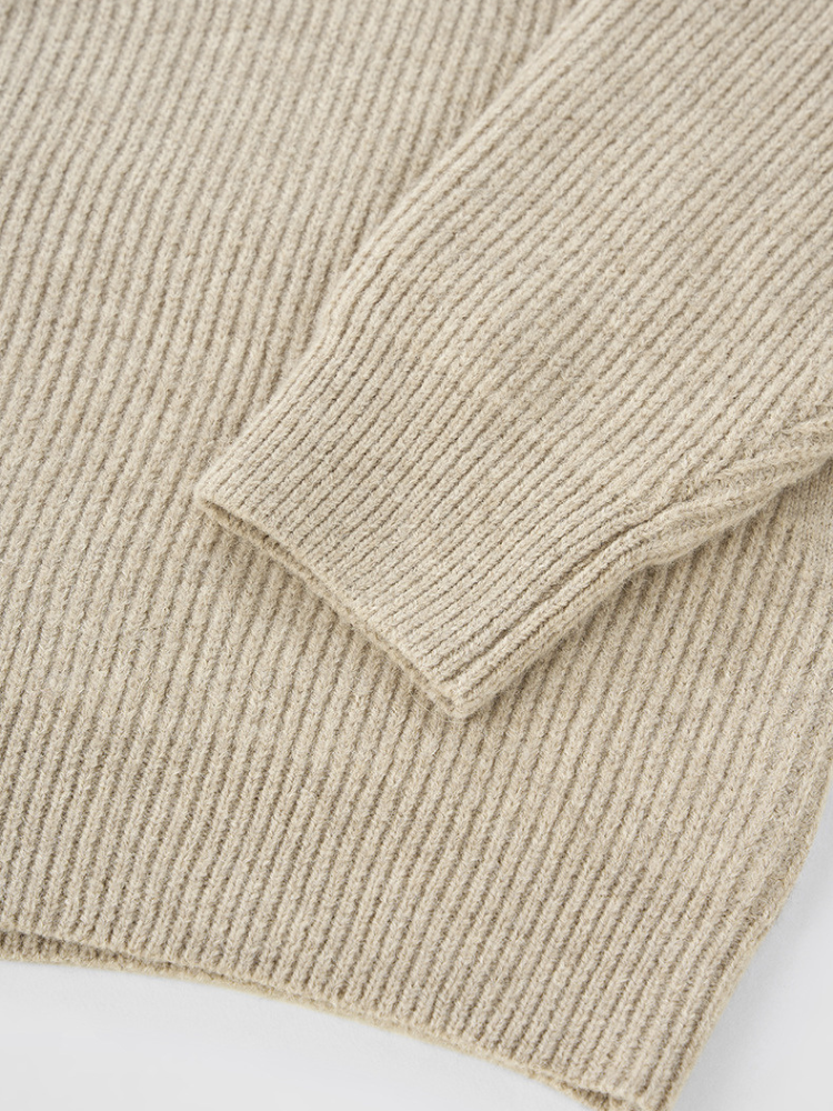 Mock-Neck Sweater