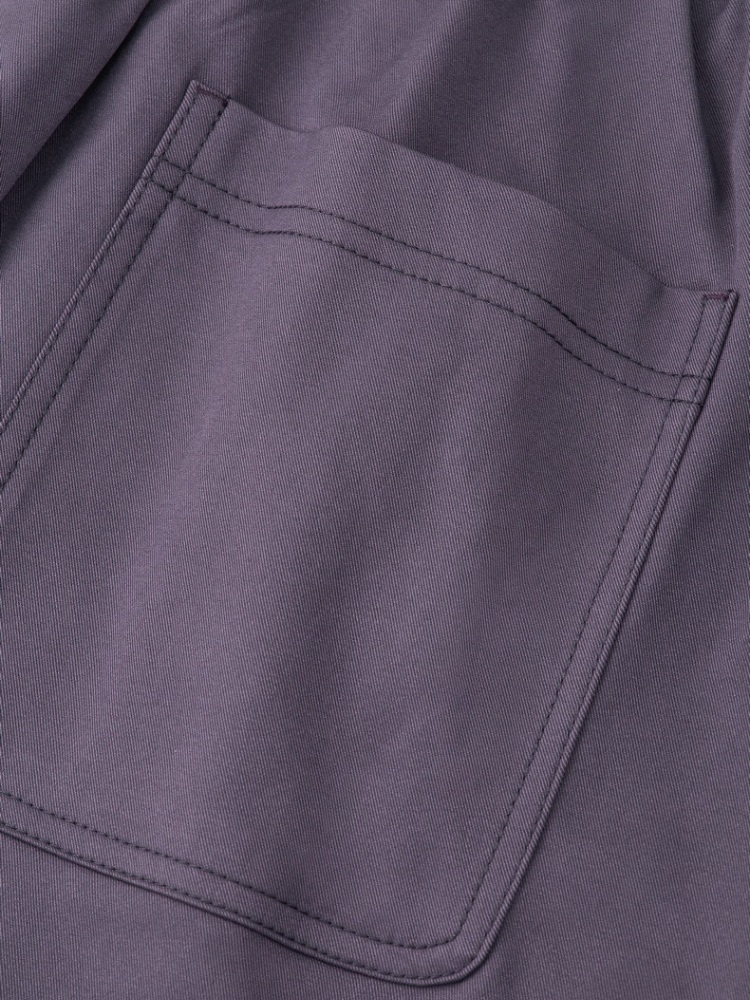 Paper Straight Pleated Shorts