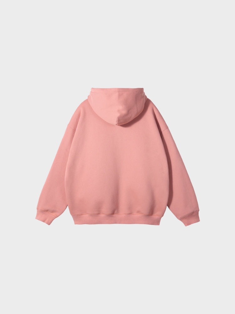 Paper Straight Zipper Hoodie