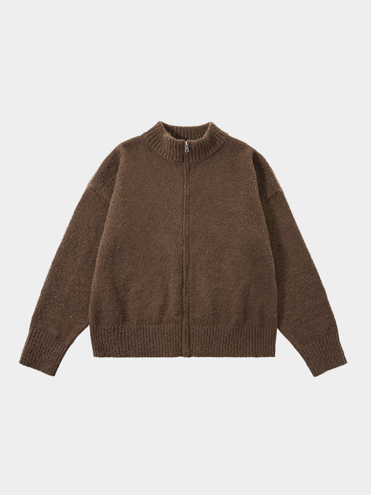 Stand-Collar Sweater