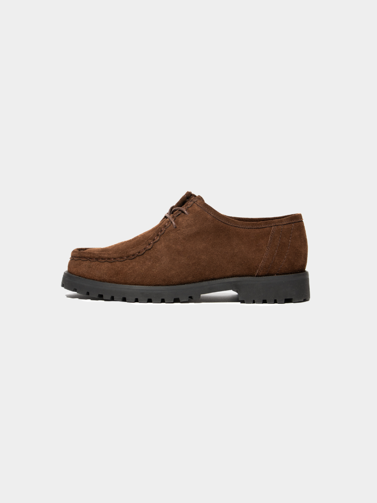 Lug Moc Derby Brown