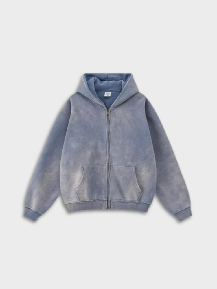 Paper Straight Spring Washed Hoodie
