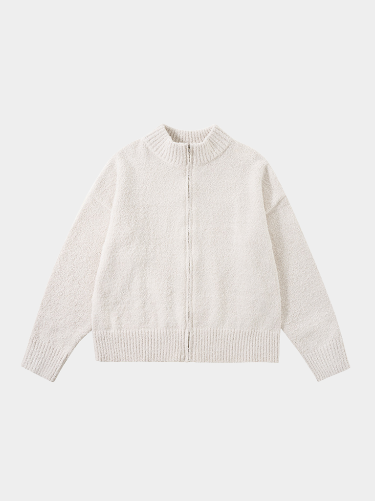 Stand-Collar Sweater