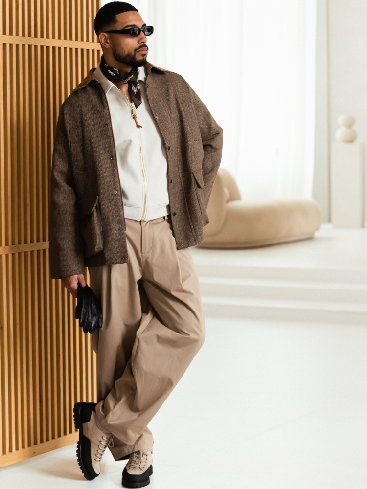 Oak Herringbone Jacket