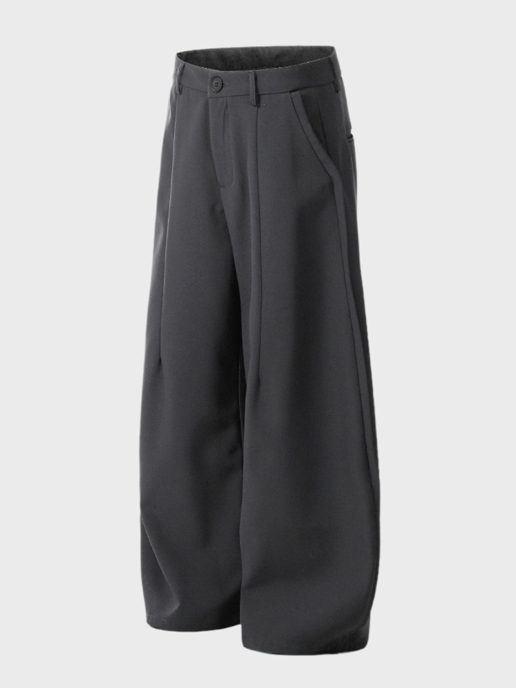 Paper Straight Drape Trousers