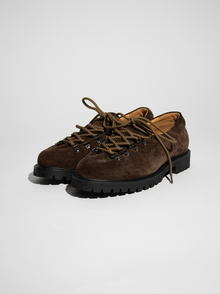 Heritage Derby Brown Suede