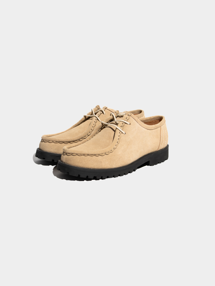 Lug Moc Derby Beige