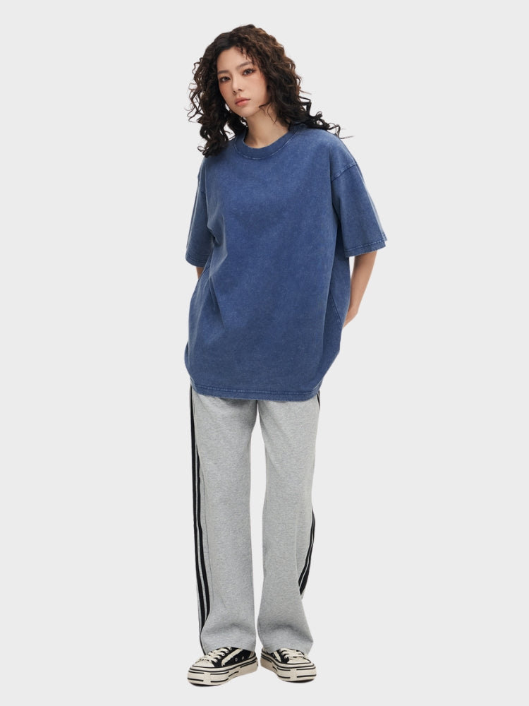 Paper Straight Heavy Loose Washed T-Shirt