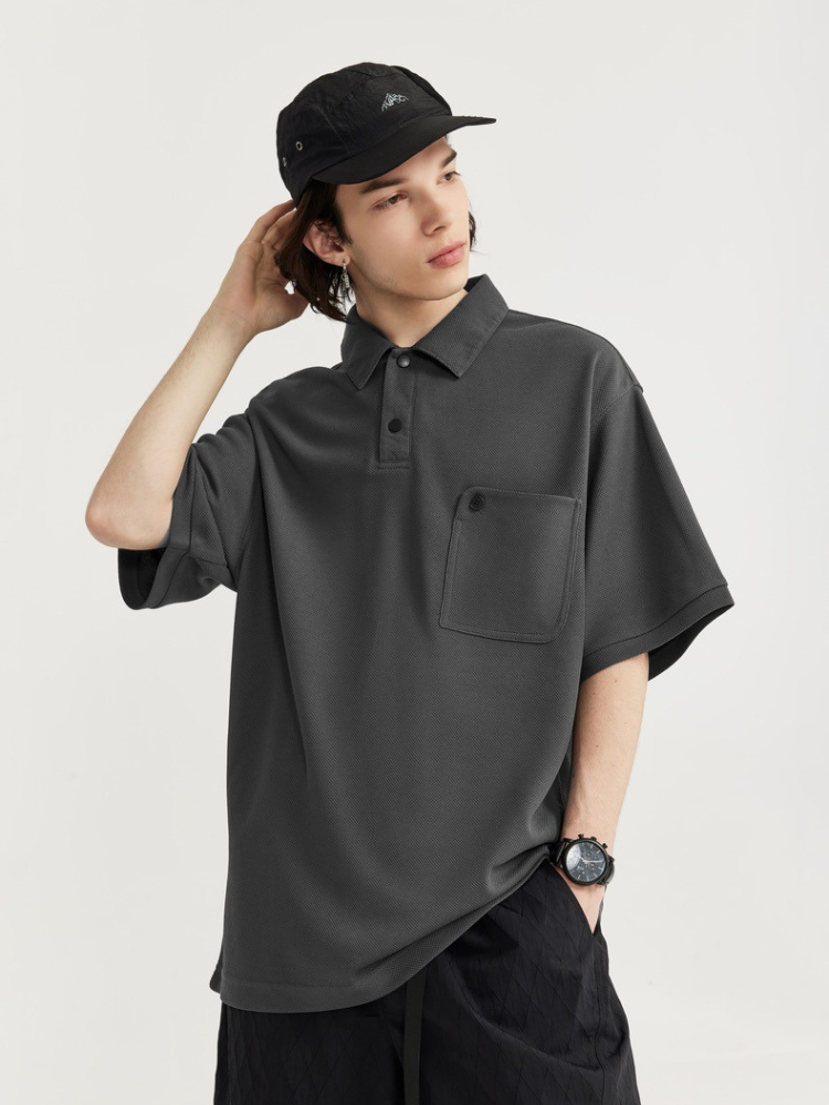 Paper Straight Baggy Polo