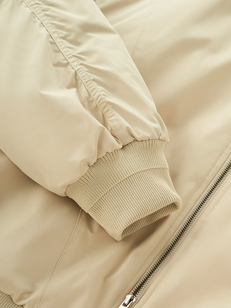 Collar Bomber Jacket