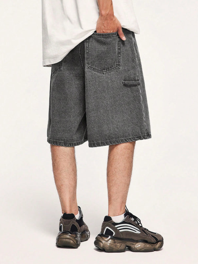 Paper Straight Classic Denim Shorts