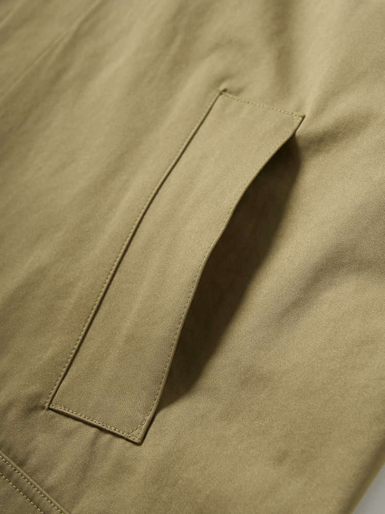 Cord Field Jacket Green