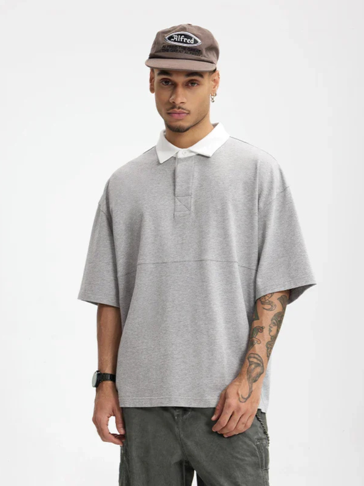 Paperstraight Oversized Polo T-Shirt