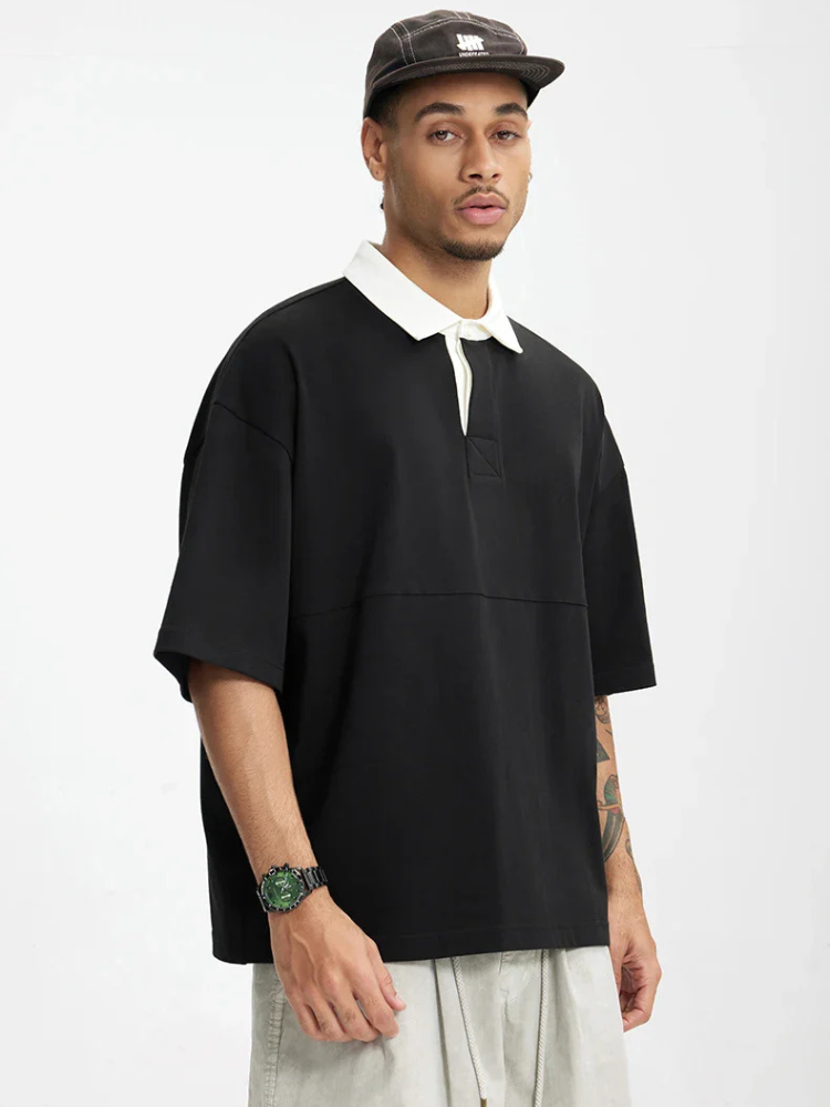 Paperstraight Oversized Polo T-Shirt