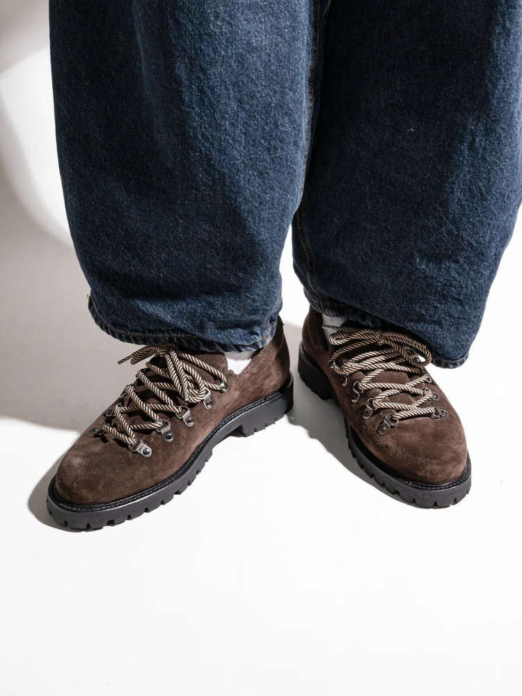 Heritage Derby Brown Suede