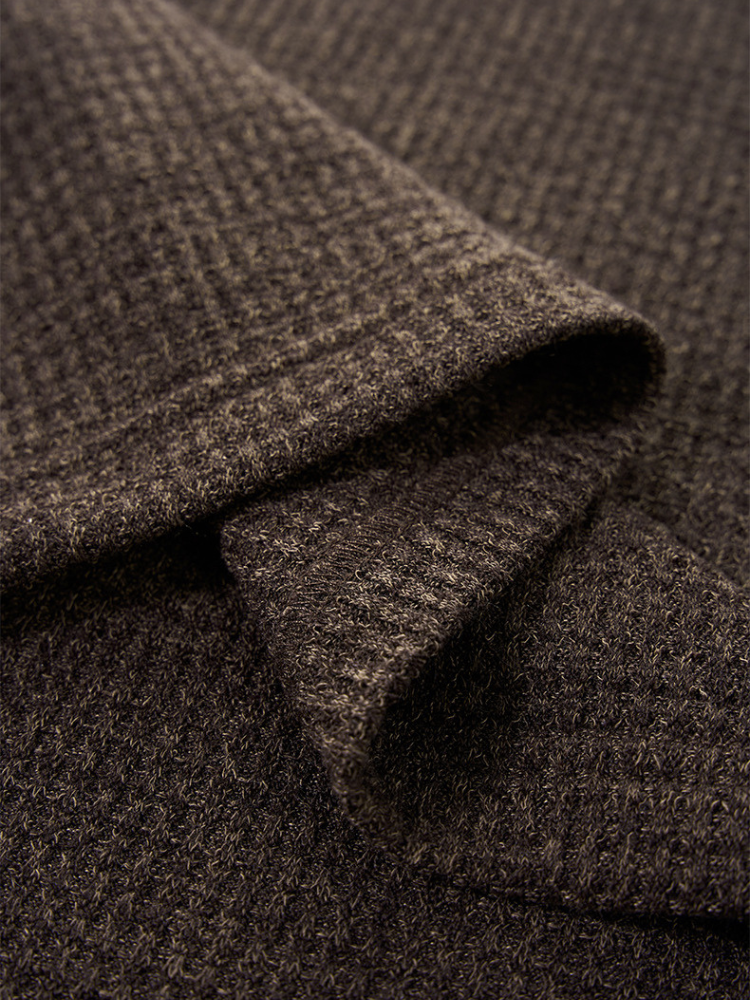 Alpine Rib Knit Brown