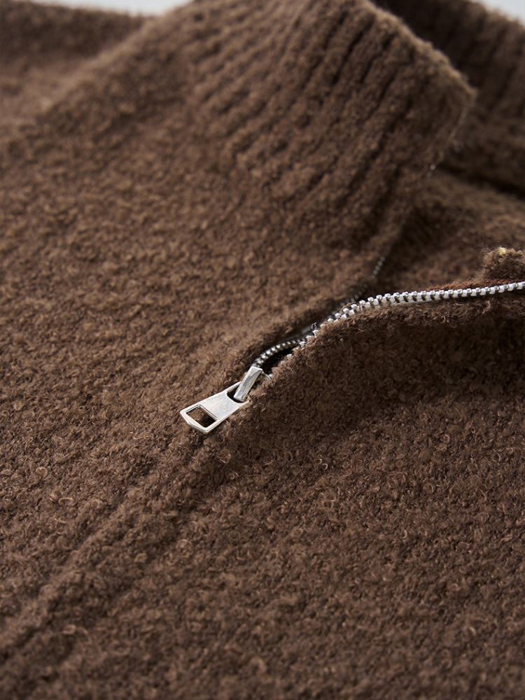 Stand-Collar Sweater