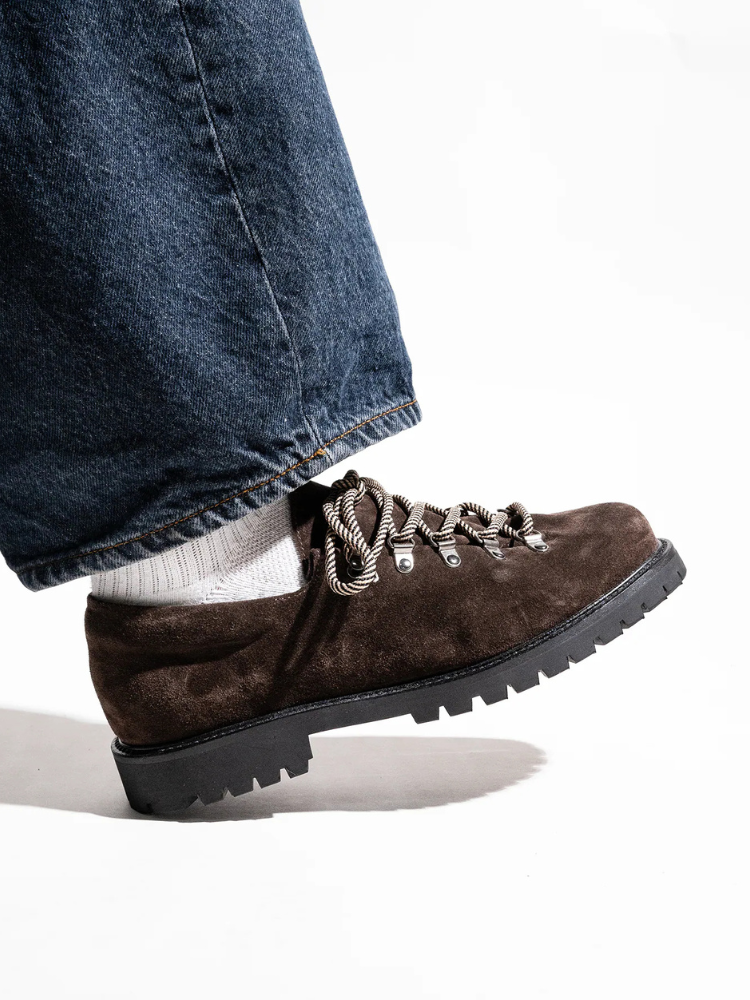 Heritage Derby Brown Suede