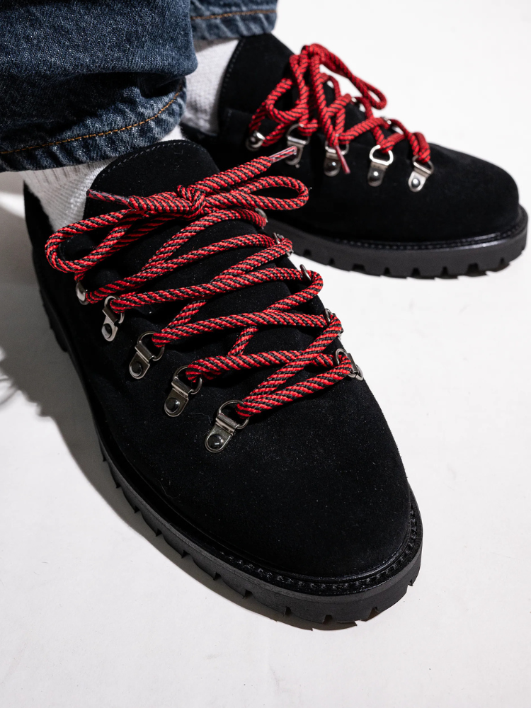 Heritage Derby Noir Suede