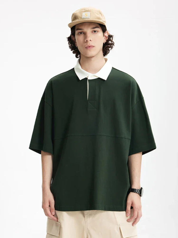 Paperstraight Oversized Polo T-Shirt