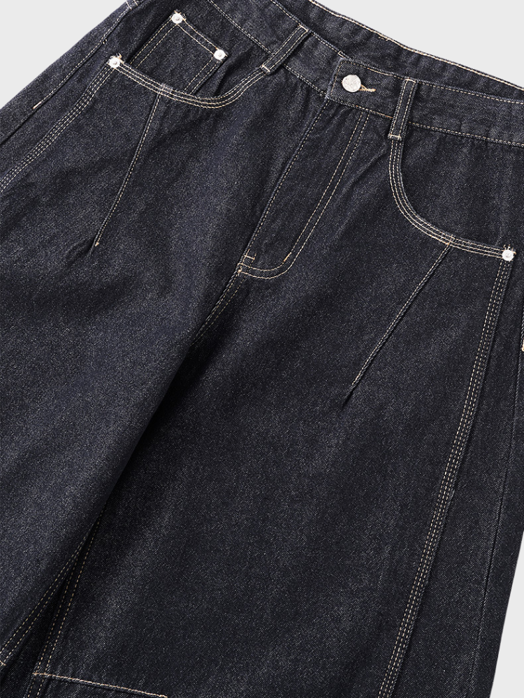 Blue Blood Baggy Jeans Blue