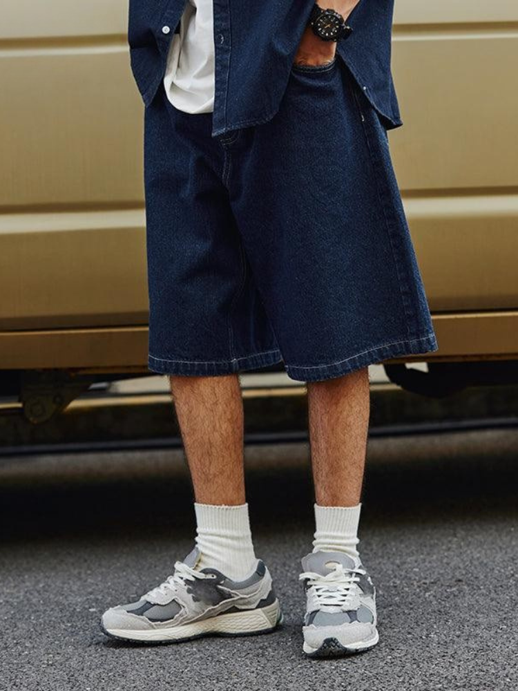 Paper Straight Classic Denim Shorts