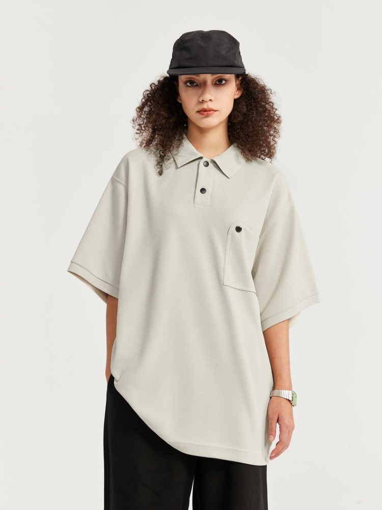 Paper Straight Baggy Polo