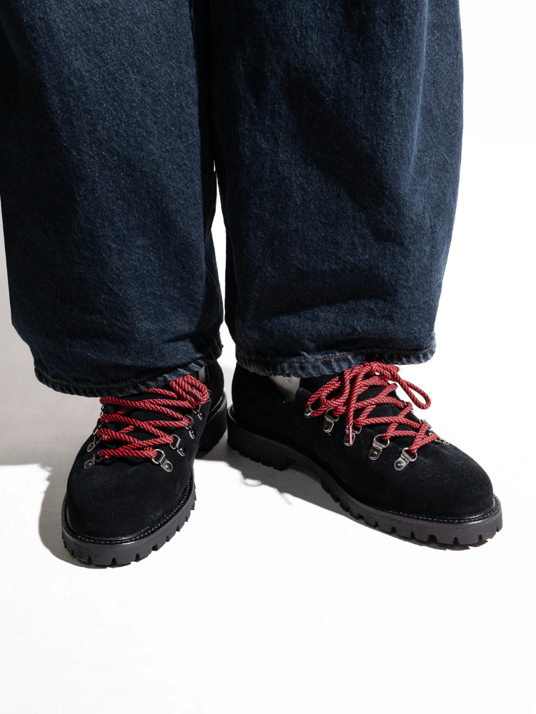 Heritage Derby Noir Suede