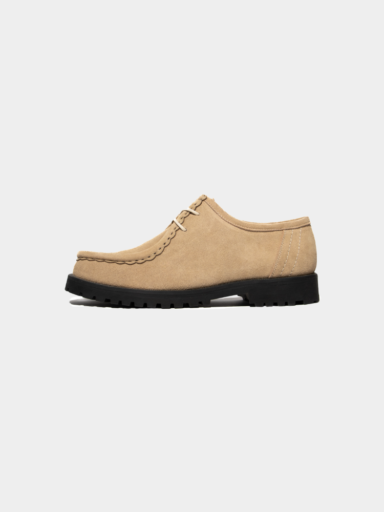 Lug Moc Derby Beige