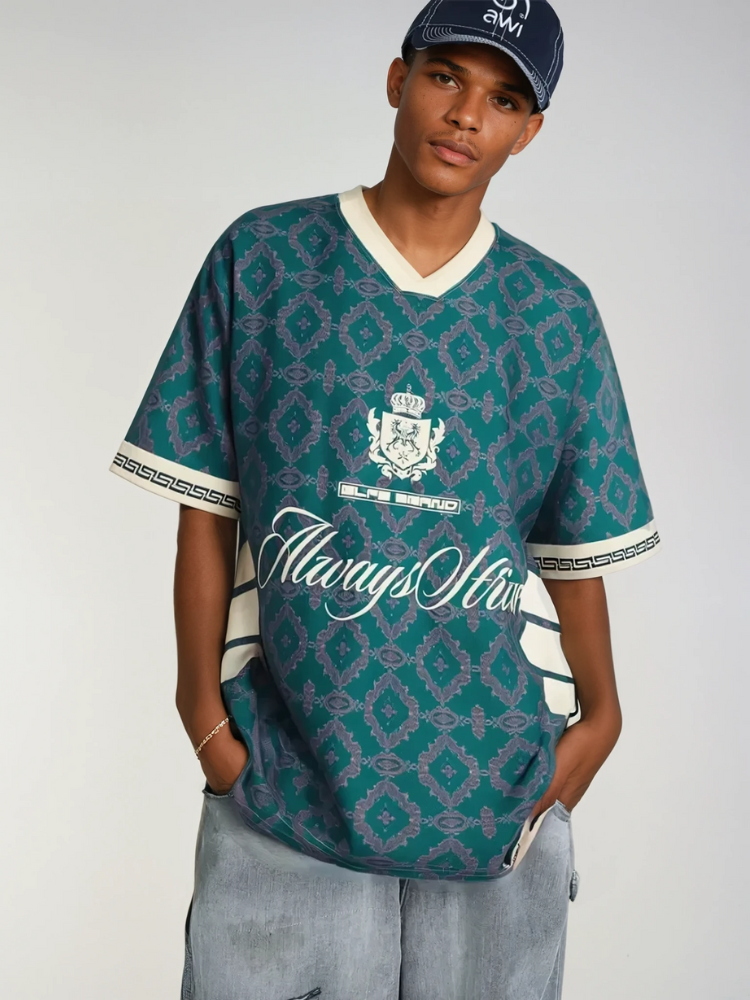 Paper Straight Always Jersey V-Neck T-Shirt