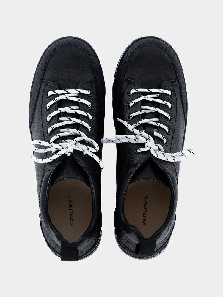 Paper Straight Alpine Hiker Black — top-down, pair