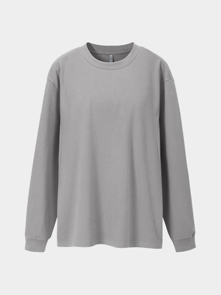 Paper Straight Fen Long Sleeve dusk grey — front