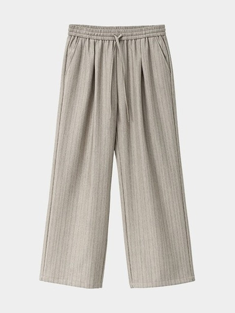 Paper Straight Holt Trouser sand — front