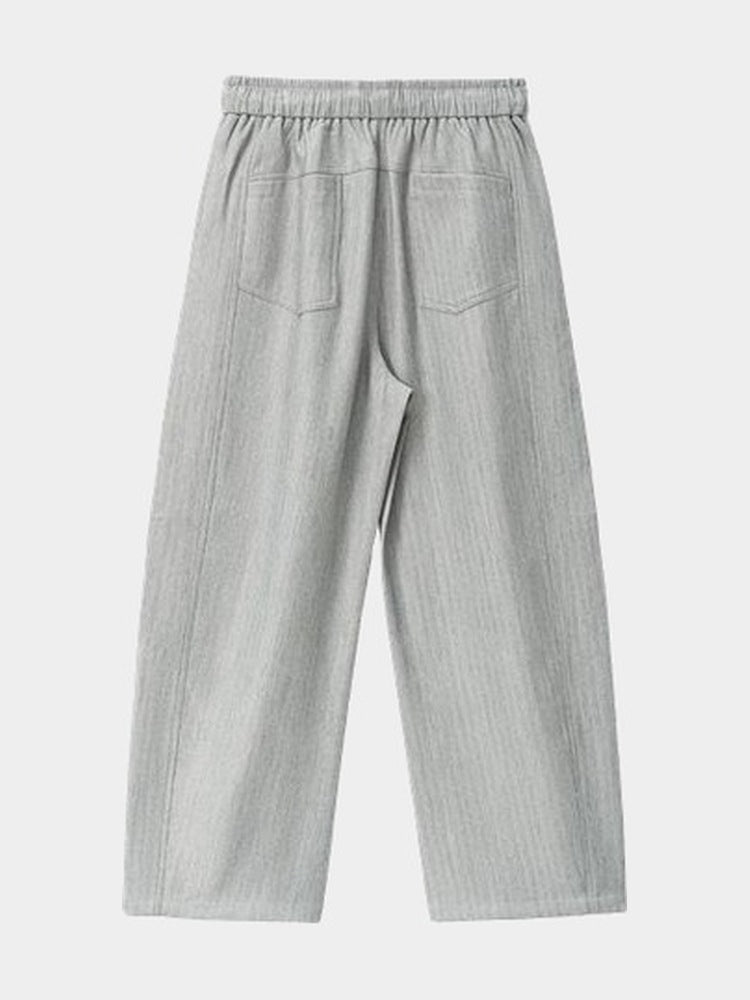 Marram Trouser in Light Grey, back