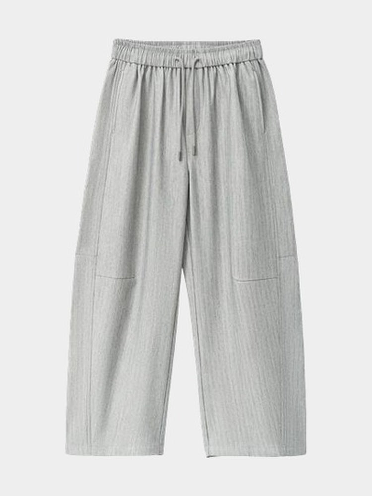 Marram Trouser in Light Grey, front