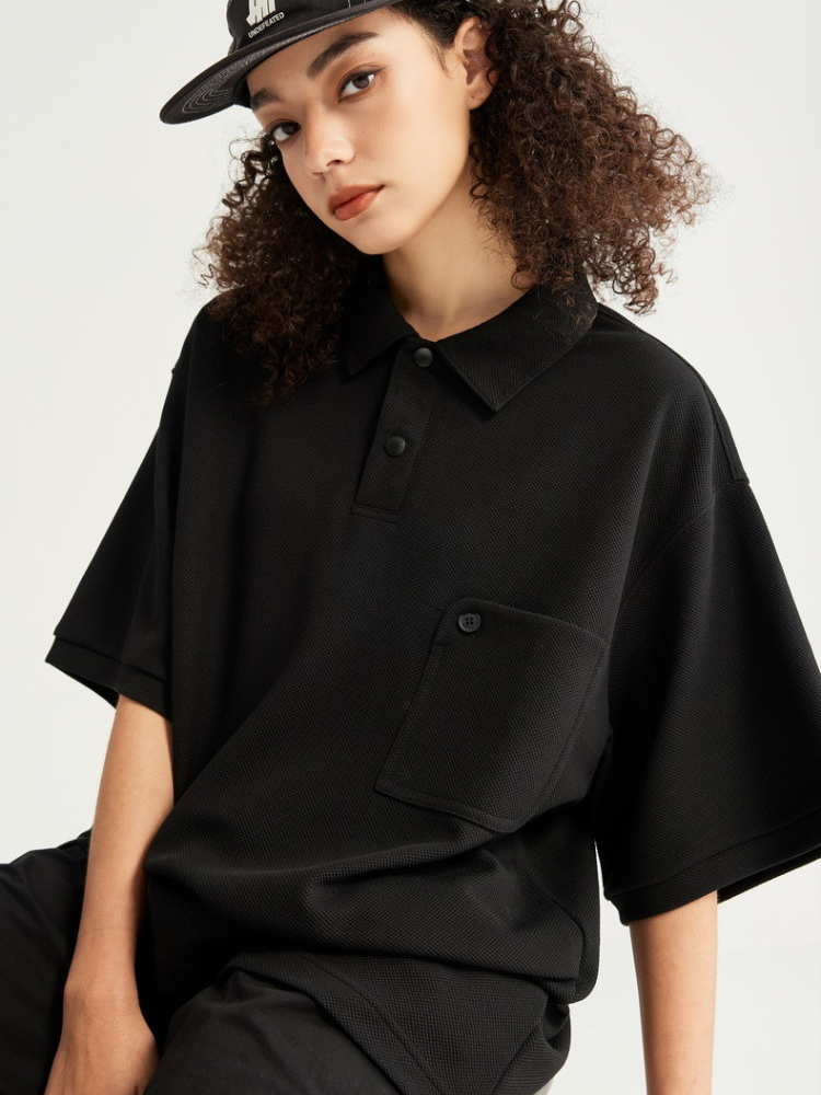 Paper Straight Baggy Polo