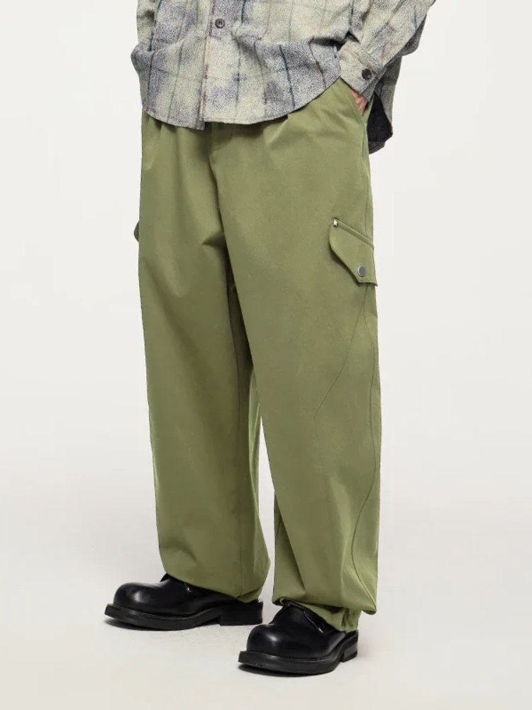 Paper Straight Elegance Cargo Pants