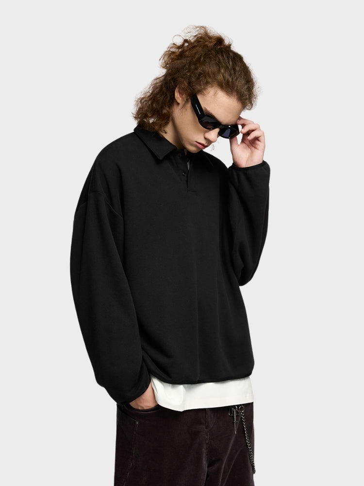 Paper Straight High-End Fleece Sweatshirt