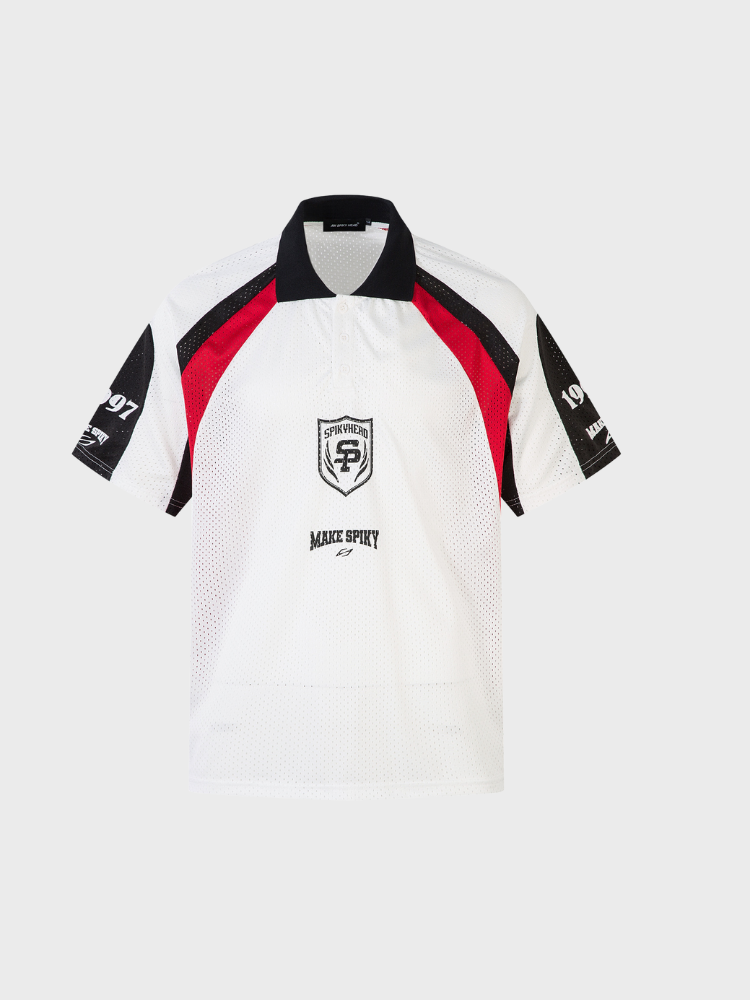Paper Straight Spikey Football Shirts