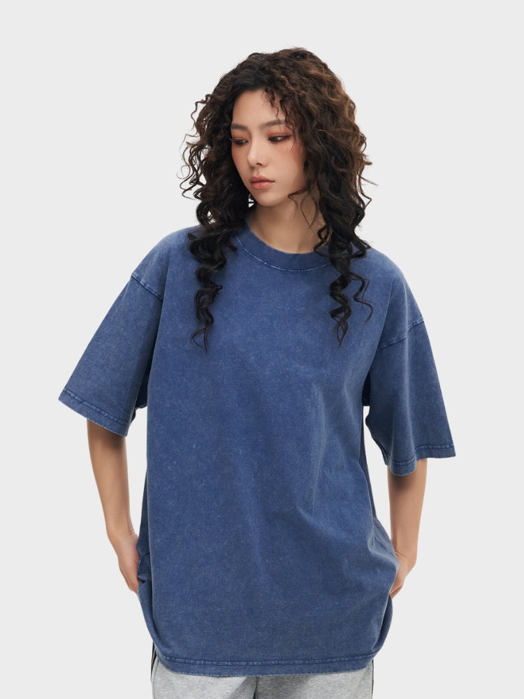 Paper Straight Heavy Loose Washed T-Shirt
