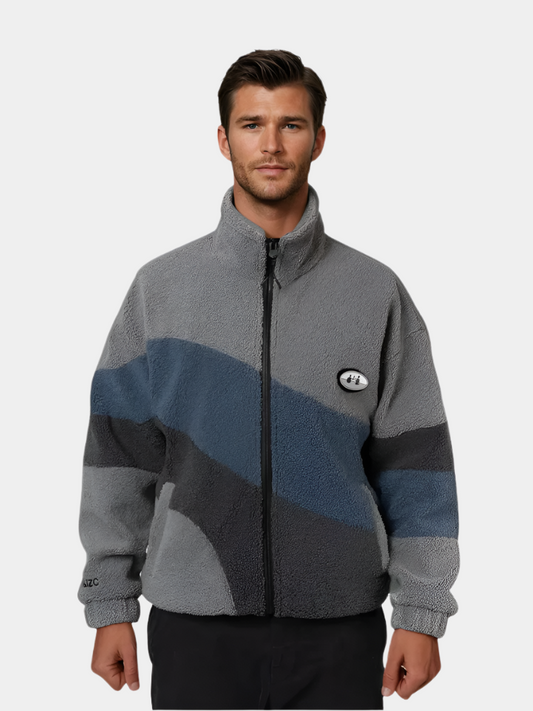 Paper Straight Retro Fleece Jacket