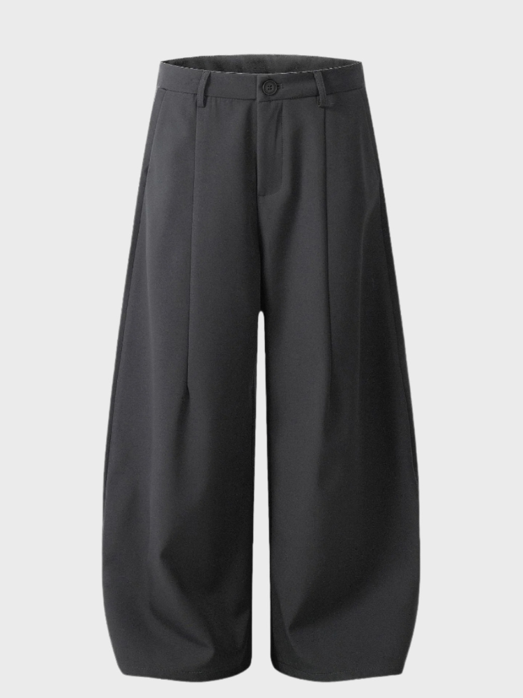Paper Straight Drape Trousers