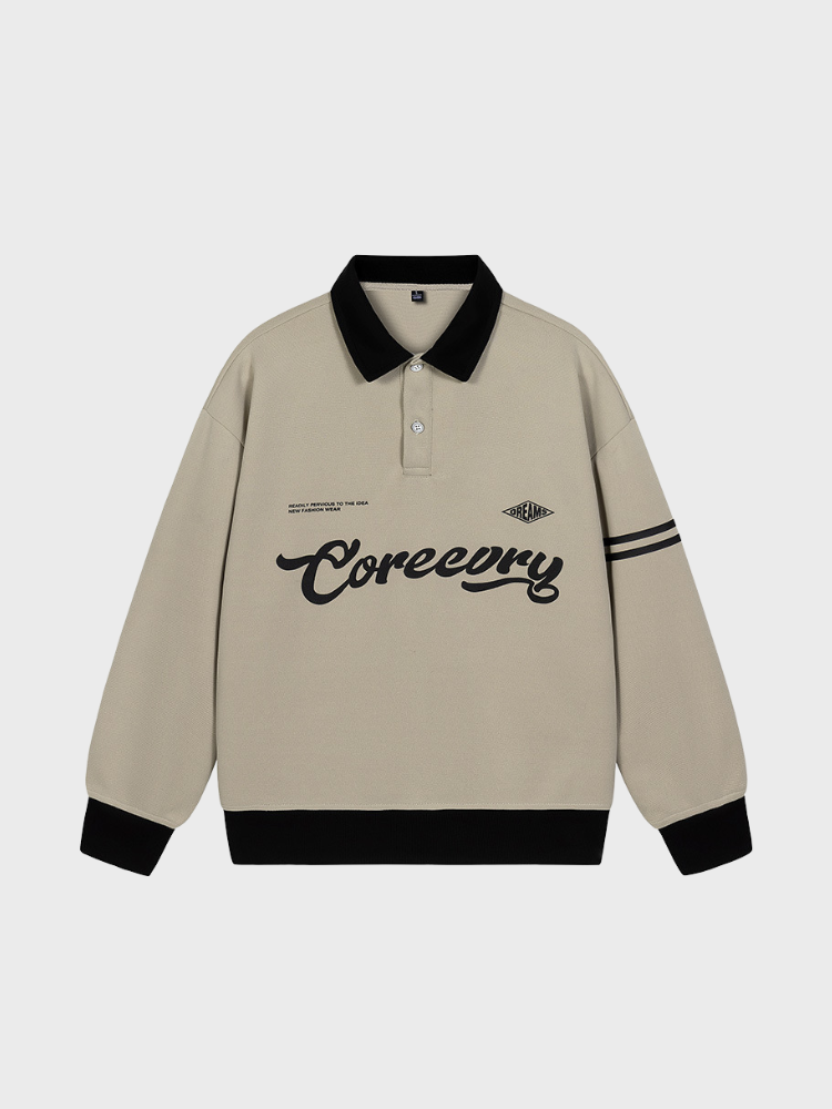 Paper Straight Corecory Polo Shirts