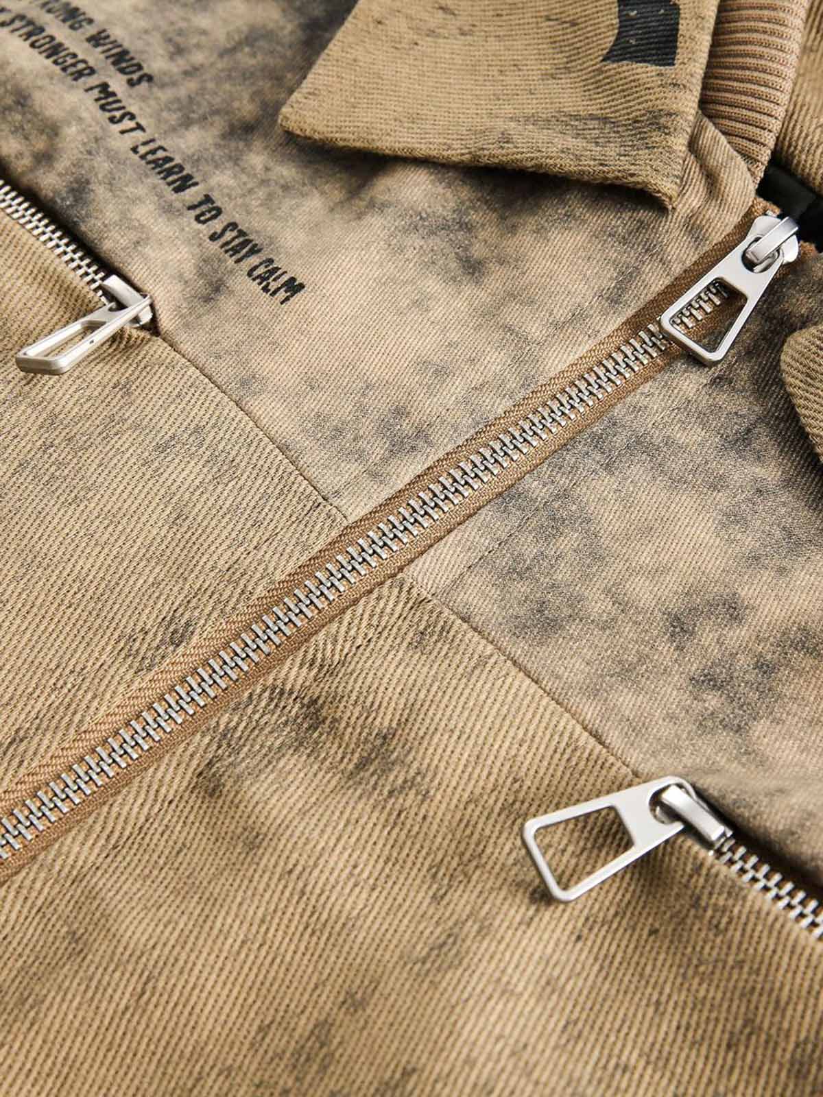 Paper Straight Layered Workwear Jacket