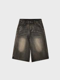 Paperstraight Black Baggy Jorts