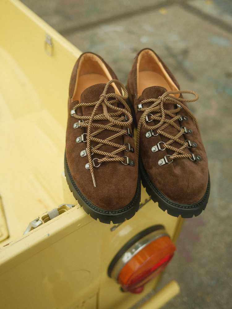 Heritage Derby Brown Suede