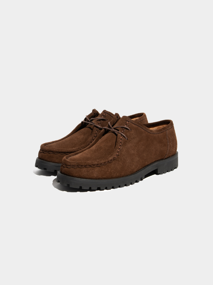 Lug Moc Derby Brown