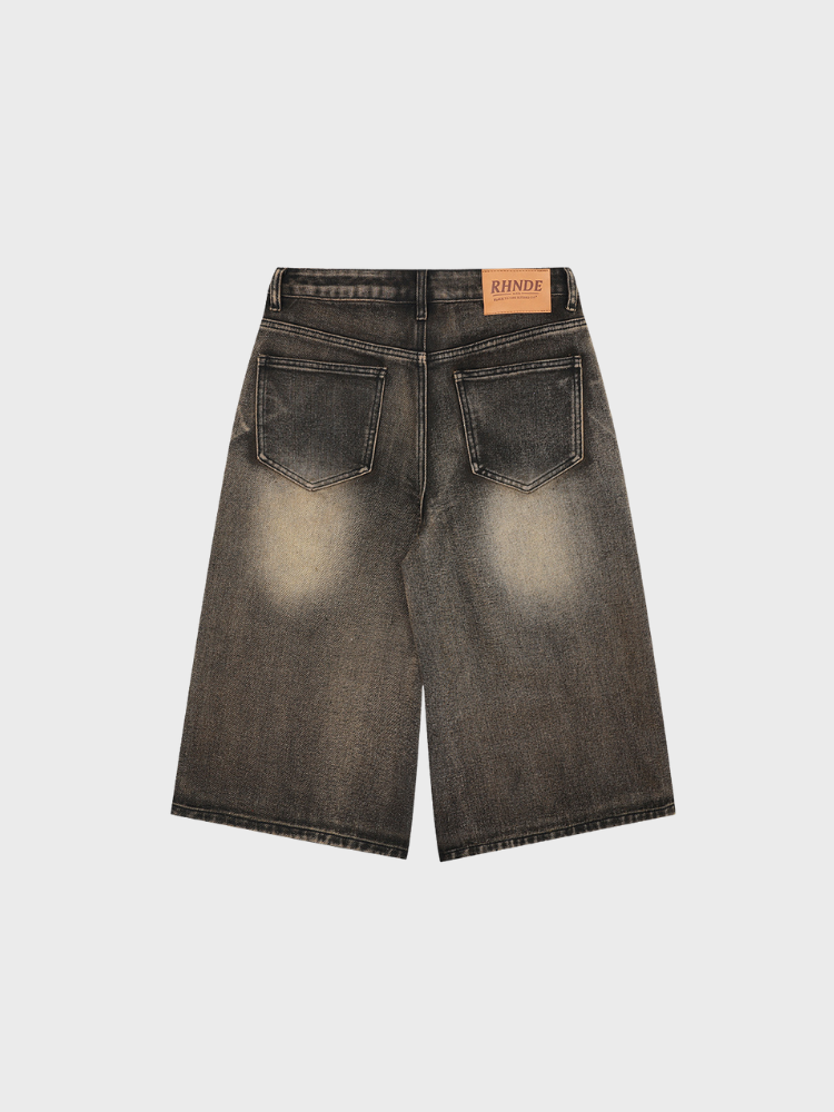 Paperstraight Black Baggy Jorts