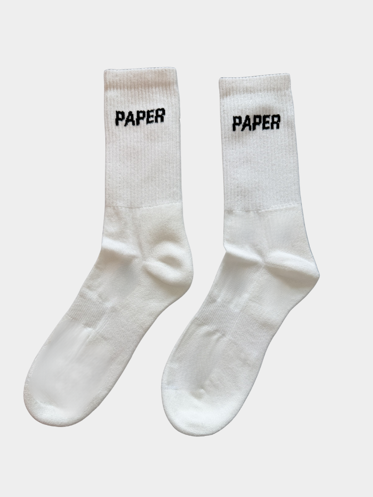 Paper Straight Socks
